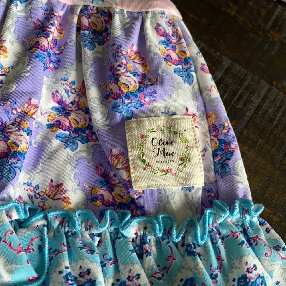 🦋 NWOT Olive Mae 6-12mo Dress! - Picture 7 of 7